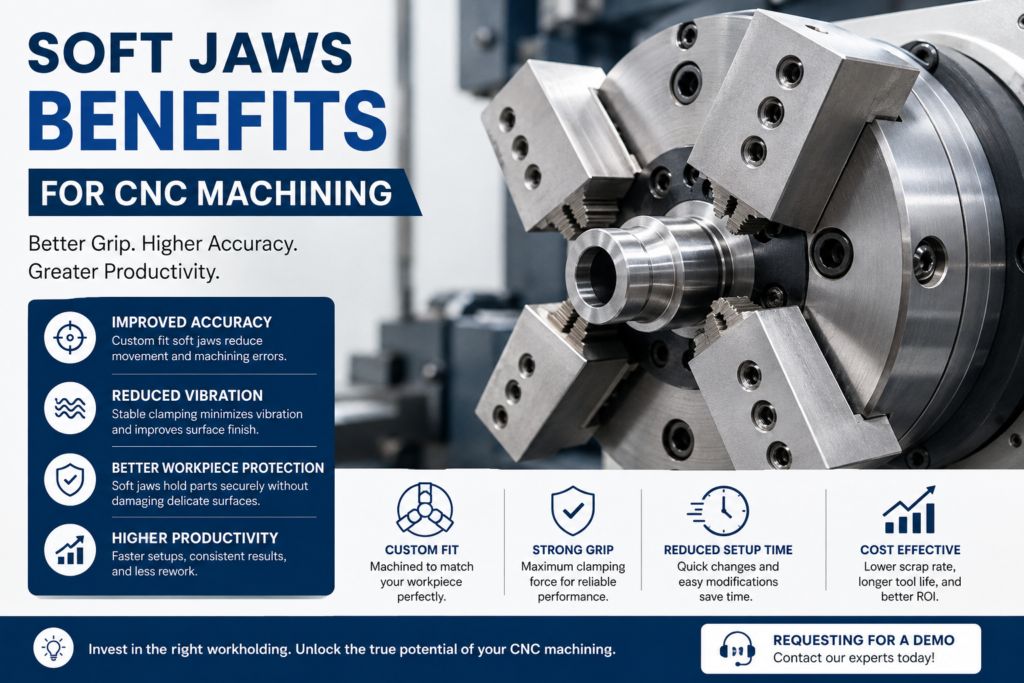 Soft Jaws Benefits for CNC Machining
