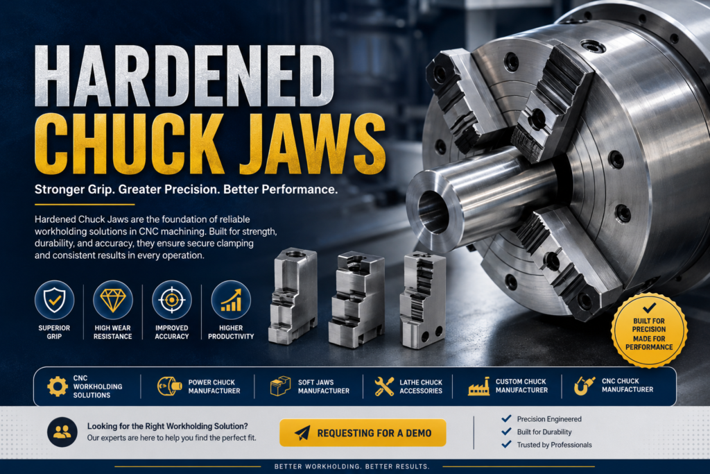 Hardened Chuck Jaws for CNC Machining
