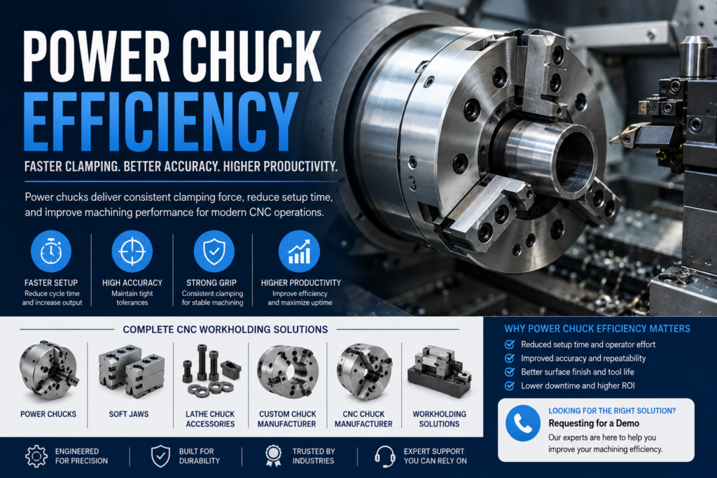Power Chuck Efficiency in CNC Machining