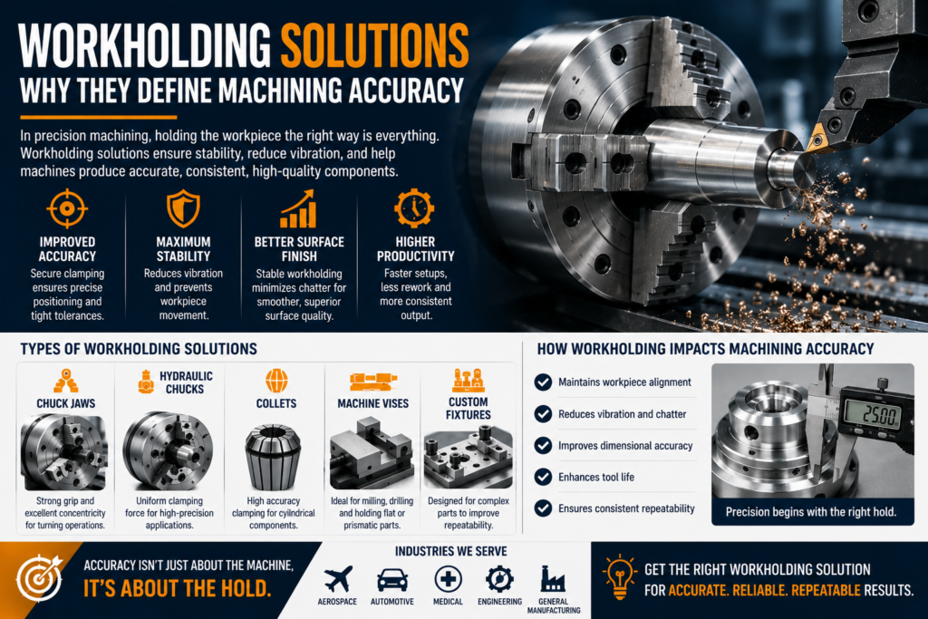 Workholding Solutions: Why They Define Machining Accuracy