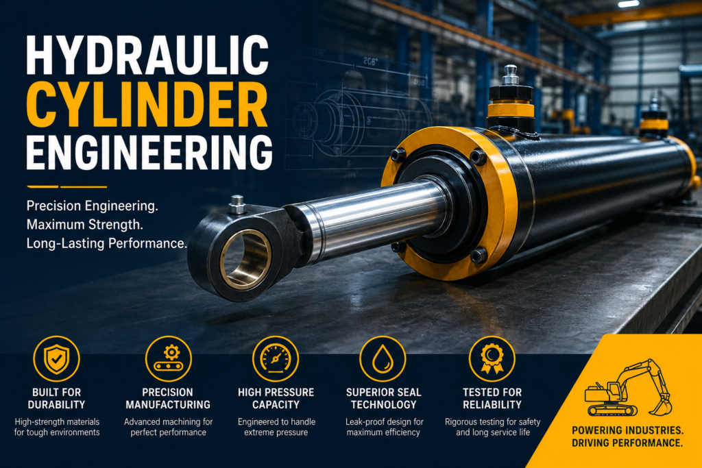 Hydraulic Cylinder Engineering for Durable Industrial Performance
